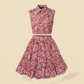 195-Philosophy di Lorenzo Serafini Kids Girls Floral 2-Pc Set Sz 10/12 (No Tag)
